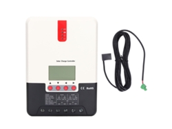 Controlador de carga solar MPPT 30A con pantalla LED 12V/24V Sunflare
