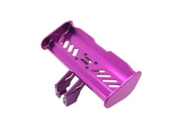 Púrpura Piezas Metálicas Mejoradas Alerón Trasero Wltoys 1/14 144001/144010 1/12 124007/124017/124019/124008/124010 Accesorios Rc