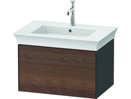 DURAVIT Tulip blanco, mueble de baño montado en la pared, ancho 684 x profundidad 458mm, con 1 extractor, con tecnología de punta, WT42410