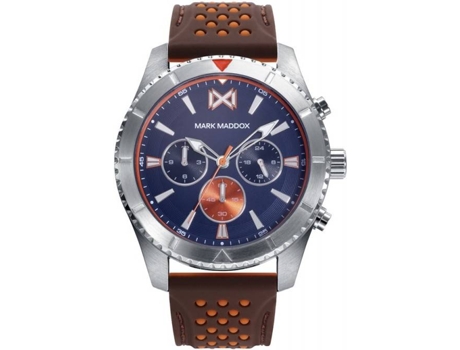 Reloj MARK MADDOX Hombre (Goma - Marrón)