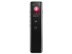 Grabadora digital de 32 GB, reproductor MP3, para conferencias y aulas Yizhood (negra)