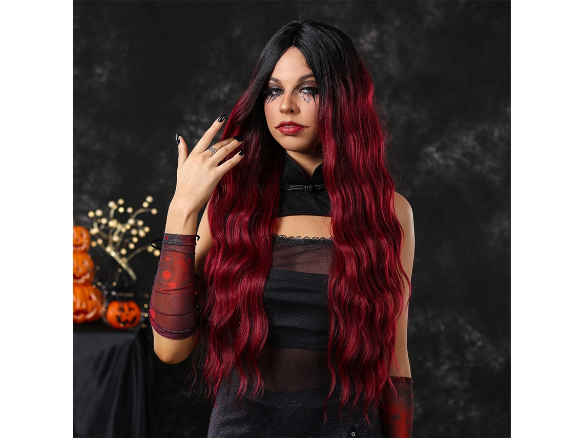 Peruca Feminina De Lace Com Cachos Para Cosplay E Uso Diário - Natural, Confortável E Ajustável