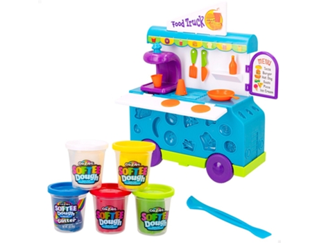 Juego de plastilina c/Food truck moldes y accesorios Cra-Z-Art CRA-Z-ART