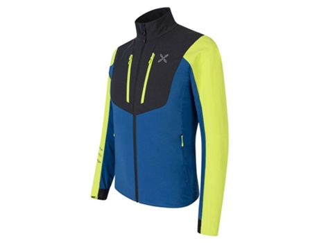 Casacos MONTURA Jaqueta Air Pro Tech Verde,Azul L Homem