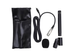 Microfone Condensador De Diafragma Pequeno Com Clip Xlr Redução De Ruído Para Piano Guitarra Violino Instrumentos