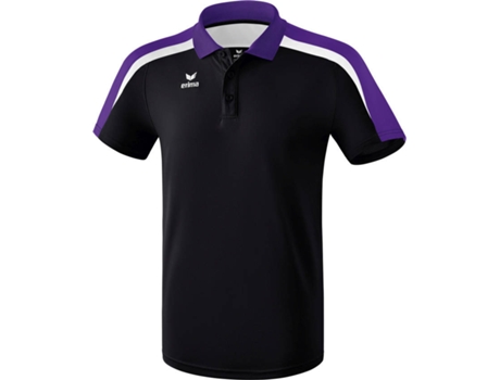 Polo para Hombre ERIMA Liga 2.0 Negro, Blanco para Multideportes (6 años)