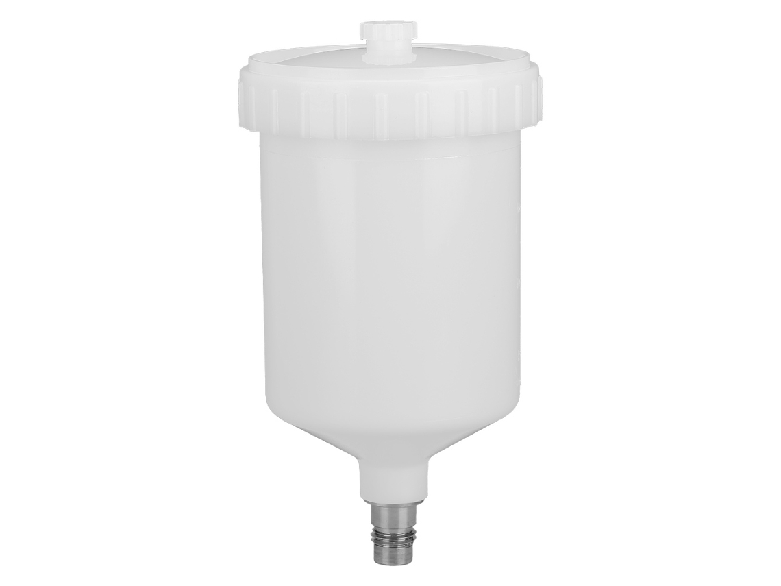 Vaso De Plástico Para Pintura De Aerógrafo De 600 Ml, Botella Pulverizadora, Accesorio Profesional.