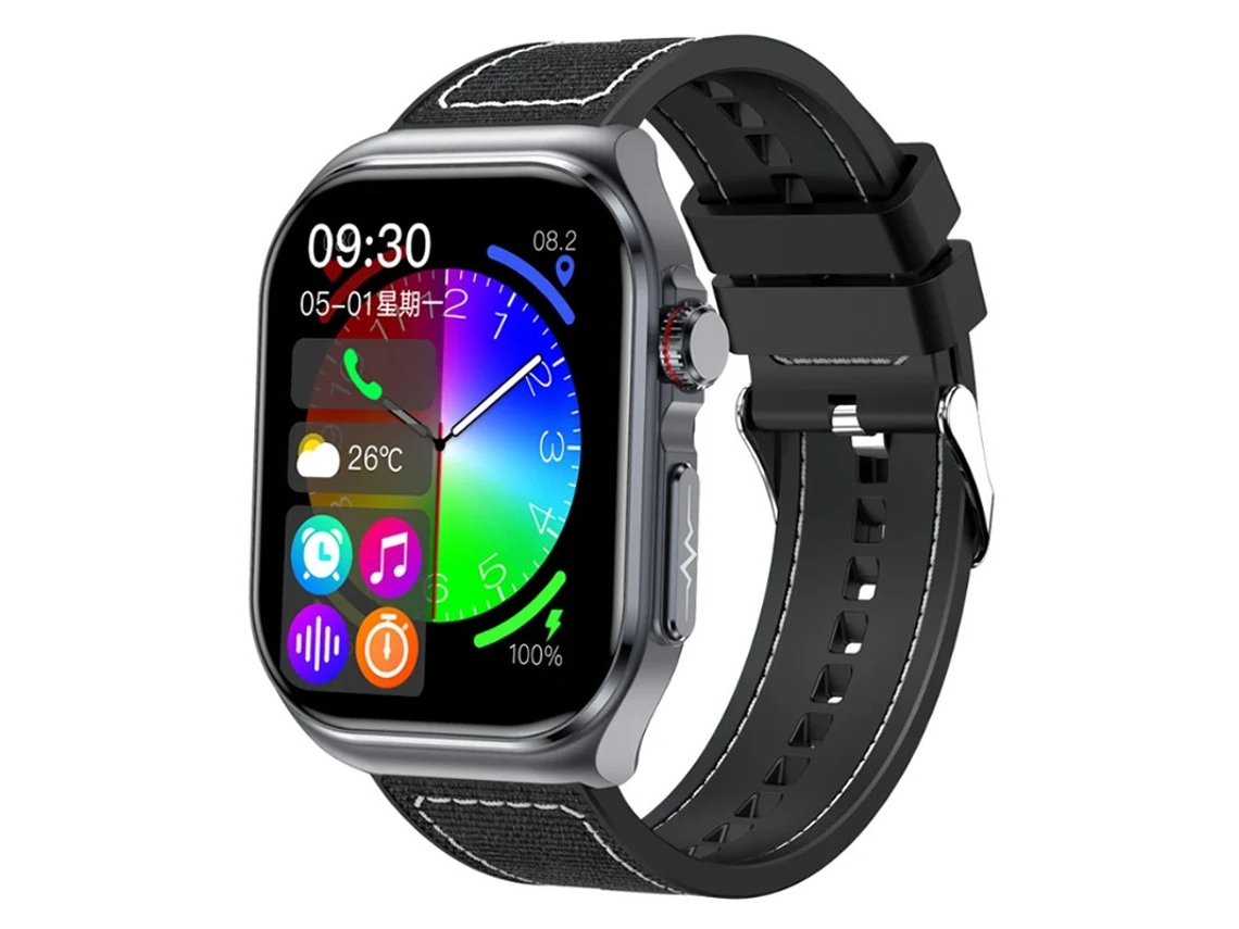 Reloj inteligente con ECG, Bluetooth, llamadas, monitor de grasa corporal, presión arterial, azúcar en sangre y frecuencia cardíaca. Bestvite