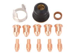 Kit De Consumibles Para Corte Por Plasma De 13 Piezas: Boquilla 56811, Electrodo De 0,9 Mm Para Harbor Freight Titanium 45a