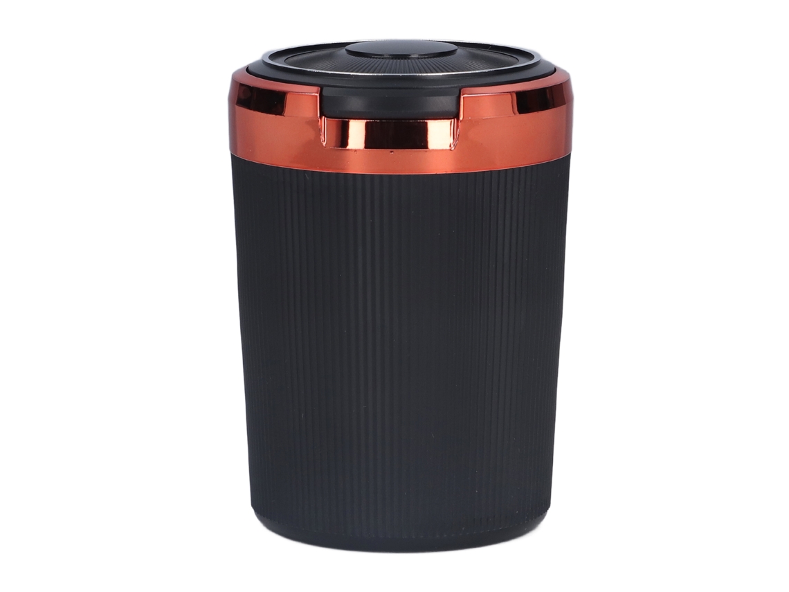 Lámpara para coche gris de 3 W con cubierta LED, no combustible y sin humo, para el hogar y la oficina, color naranja.