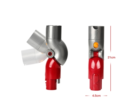 Para Dyson V7 V8 V10 V11 cabezal de cepillo de 180 grados conector de manguera de dirección hogar repuestos de aspiradora de mano