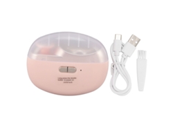Cortaúñas Eléctrico Con Lima, Portátil, Silencioso, 2 Velocidades, Automático, Para Niños, Adultos Y Personas Mayores, Oro Rosa.