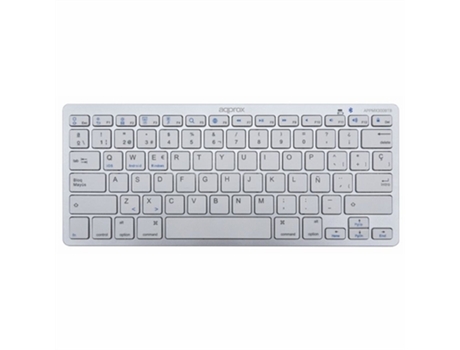 Teclado APPROX! Appmx300bts (Bluetooth - Español - Blanco)