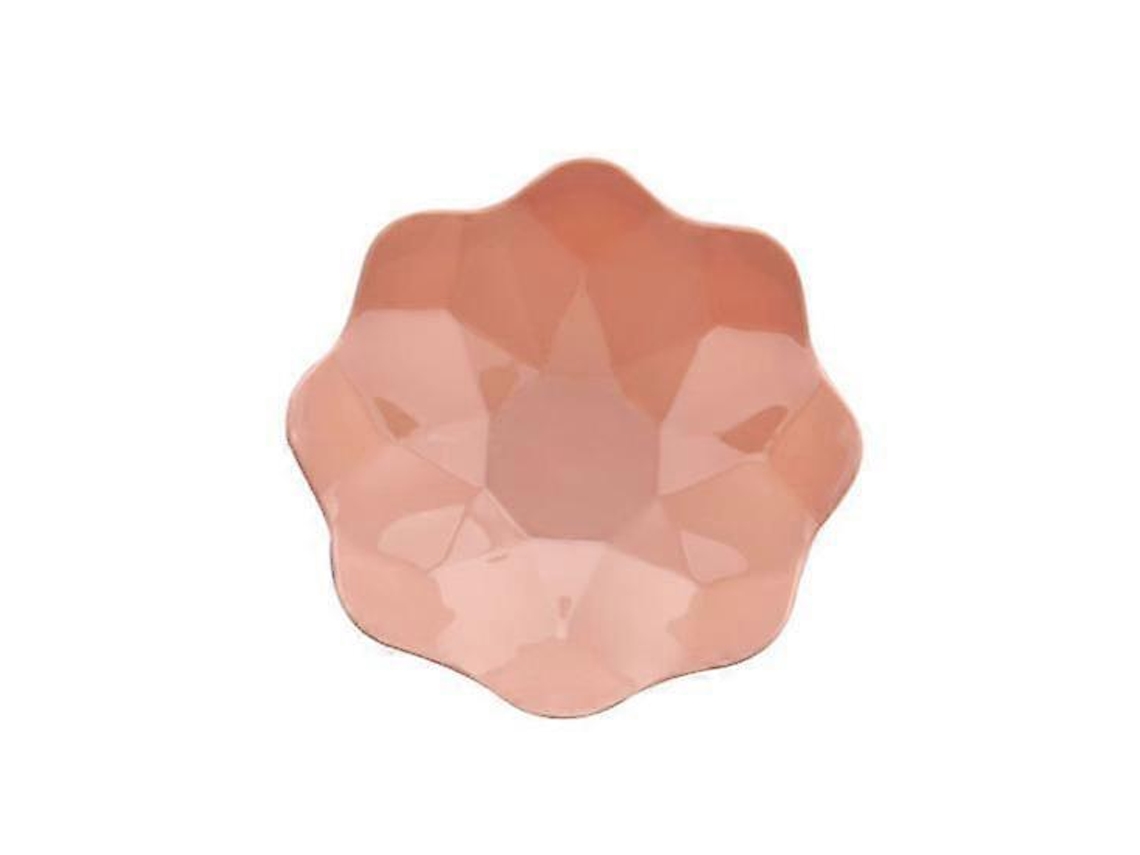 Plato apilable multifuncional reutilizable de plástico para frutas, ensaladas y aperitivos en la cocina