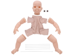 Kit De Moldes Para Muñecas Reborn Diy 22 Pulgadas Sin Pintar Piezas De Muñeca Reborn