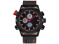 Reloj Deportivo Hombre Mini Focus Impermeable Moda Pulsera Rojo