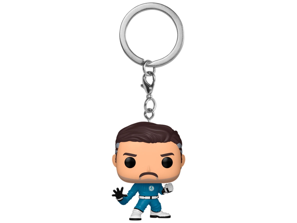 Llavero Funko Pocket Pop Marvel Los Cuatro Fantásticos Mister Fantastic