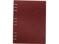Cuaderno De Anillas De Cuero Con Tapa Blanda, Cuaderno Rayado Para Escribir Y Planificar.