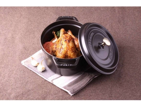 Cacerola STAUB (Negro - Hierro Fundido - 17 cm)