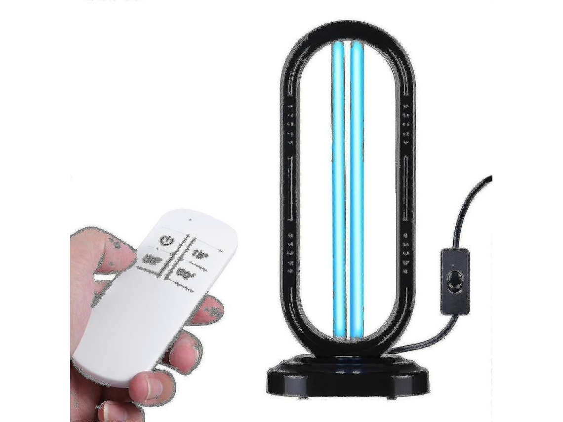 Dispositivo De Limpieza Uv-c De 38 W Con Control Remoto Y Función De Ozono Para Bacterias Y Virus.