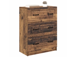 Maison Exclusive - Cajonera Madera Envejecida 66 X 34,5 X 87 Cm