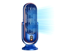Ventilador de torre portátil recargable Vents, 5 velocidades, rotación de 720°.