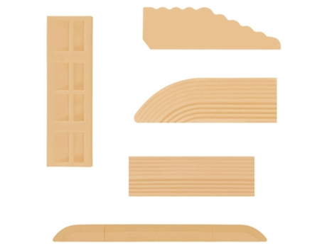 Para ecovacs xiaomi cloud whale threshold strip acessórios, amarelo