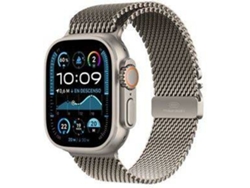 APPLE Watch Ultra 2 GPS + Cellular 49mm Titanio Natural con Correa Milanesa Titanio (Talla - M)