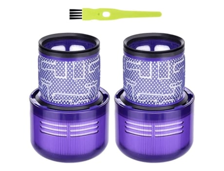 Pacote com 2 peças de filtro v11 para filtros a vácuo dyson sem fio