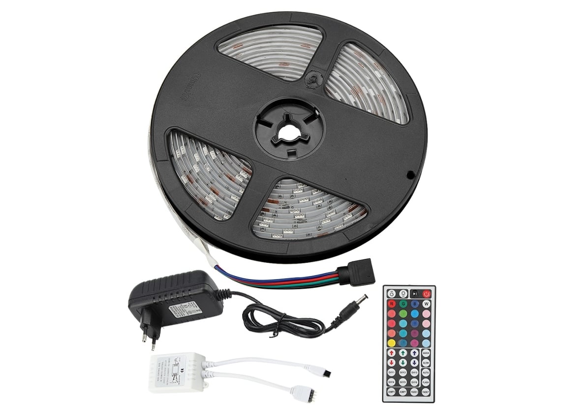 2026-cinta Led De 5m 150led Impermeable Colorida Rgb Para Hogar Y Bar