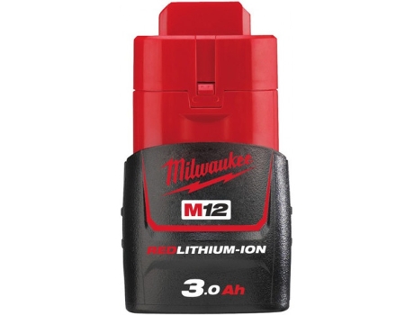Batería Red Lithium-Ion 12V - 3,0 Ah M12B3 MILWAUKEE
