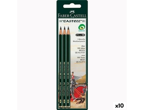 Conjunto de Lápiz FABER-CASTELL madeira (10 unidades)