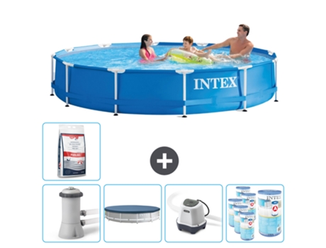 Piscina Tubular INTEX 28212GN-CB55 (6503 L - 366x76cm)