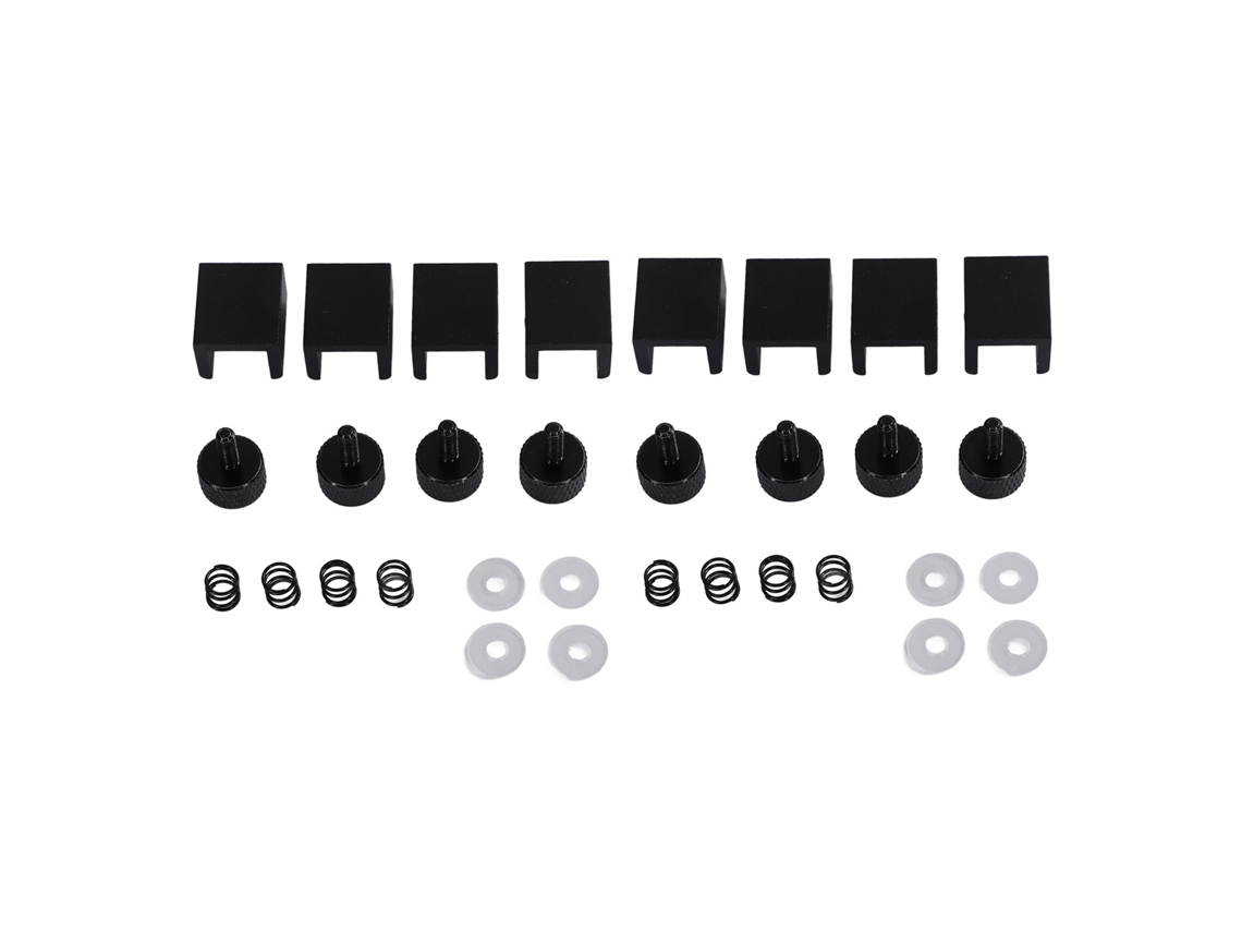 8 Clips De Vidrio Ajustables Para La Cama Caliente De La Impresora 3d Ender 3, 3 Pro V2, 3s Y 5 Pro.