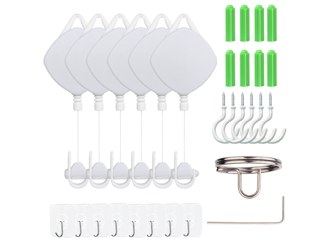 Sistema De Poleas Retráctiles Para Techo Para La Gestión De Cables De Realidad Virtual, Compatible Con Htc Vive/rift S/oculus Quest 2.