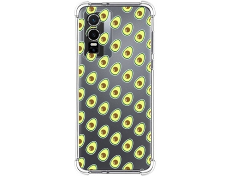 Carcasa para Vivo Y76 5G TUMUNDOSMARTPHONE Dibujos Antigolpes Aguacate Multicolor