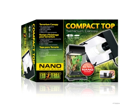 Pantalla para terrarios Compact Top Nano EXO TERRA, 15 cm
