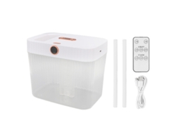 Humidificador Usb De 5 Litros Con Control Remoto, Apagado Automático Y Bajo Nivel De Ruido Para Uso Doméstico - Blanco