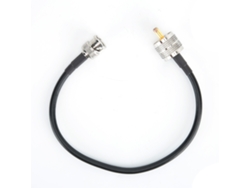 Cable Mali BNC macho a UHF PL259 de 50 ohmios y 30 cm