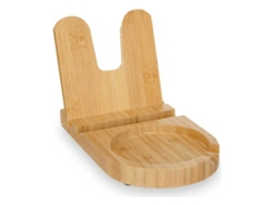 Reposacucharas Soporte Bambú (12,7 X 20,5 X 3,5 Cm)