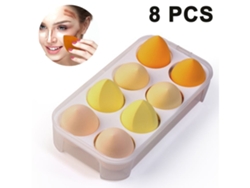 Kit De Esponjas De Maquillaje (8 Piezas)*