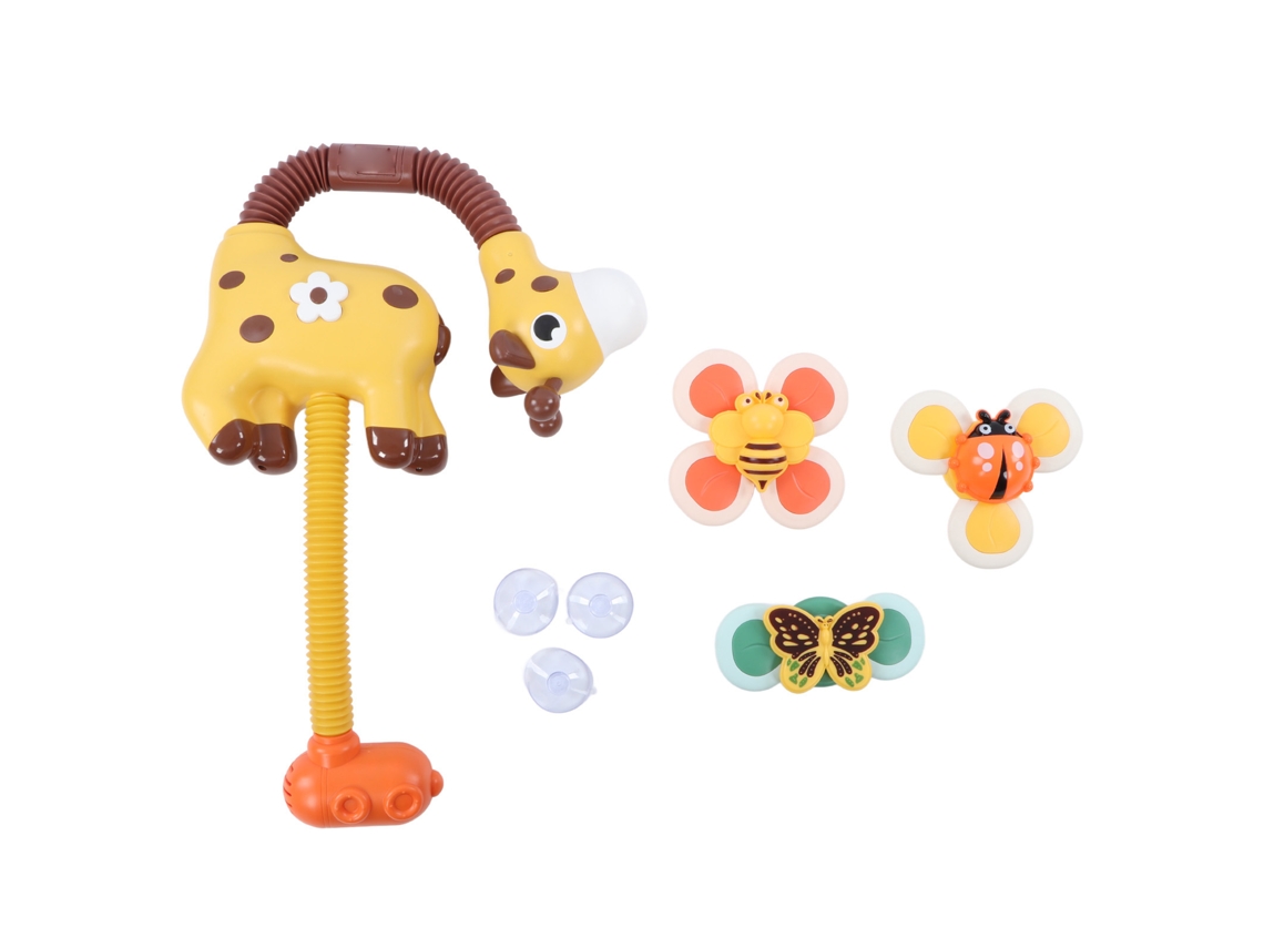 Yncm-juguetes De Baño Para Bebés: Aspersor, Grifo, Cabeza De Ducha Y Bomba De Agua