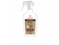 Leche Solar Ecran Sunnique Broncea+ Bronceador Spf 50 (270 ml)