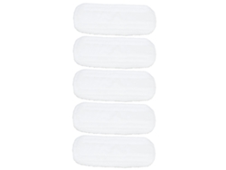 5 Paños De Microfibra Reutilizables Para Fregona, Repuesto Para Zonas Secas Em-516