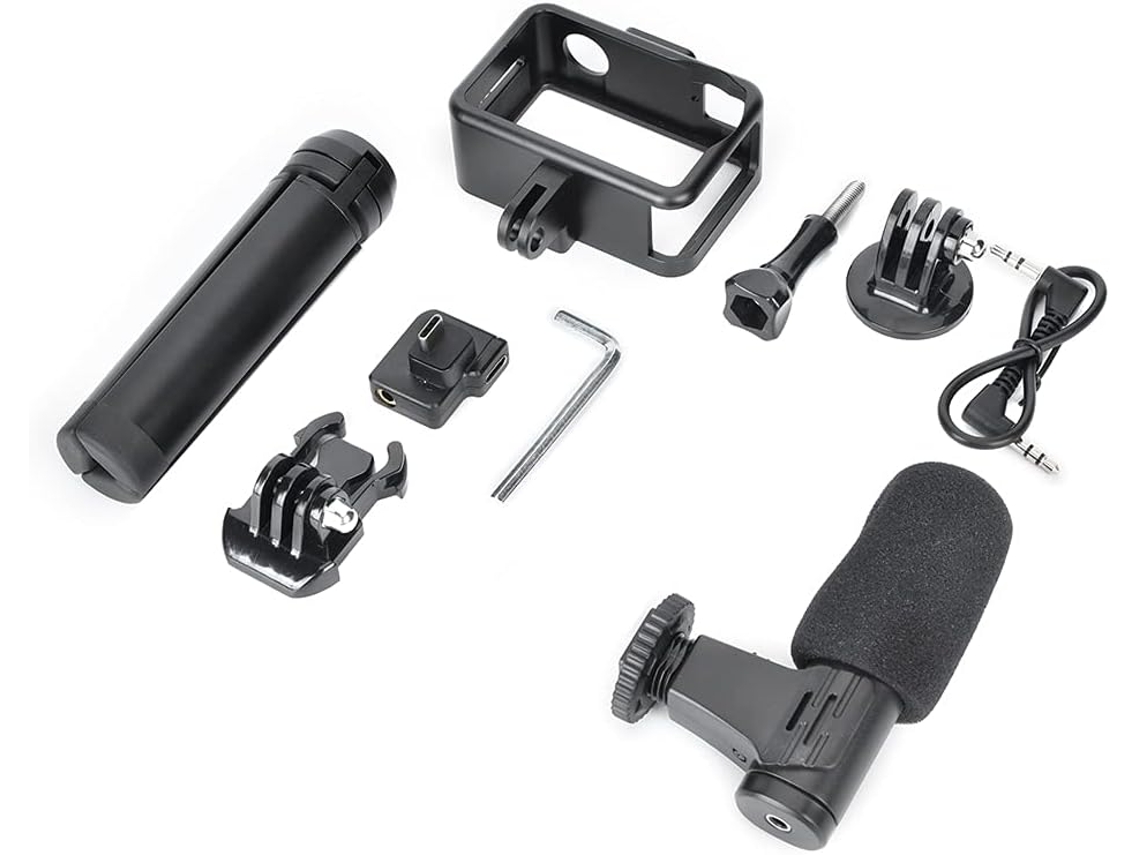 Kit De Accesorios Para Selfies Con Cámara Deportiva: Ideal Para Capturar Momentos Preciosos.