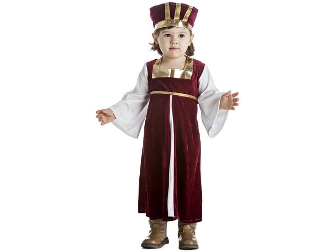 Disfraz de Niña DISFRAZZES Medieval (Talla: 3 a 4 años)