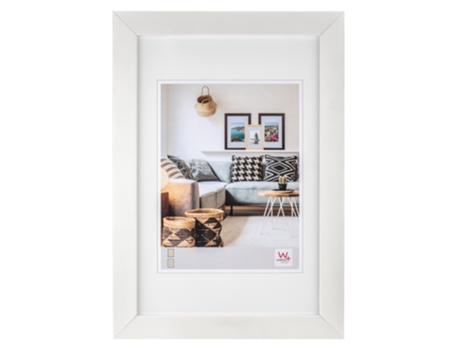 Nizza wooden frame 13x18 cm, white