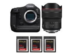 Canon Eos R1 + Rf 10-20mm F/4 L Is Stm + 3 Sandisk 64gb Extreme Pro Cfexpress Type B + Ebook “20 Consejos Para Fotos Que Impactan”