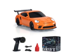 Mini coche RC 1/43 4WD 2.4G de alta velocidad, modelo GTR, coche de derrape con control remoto, juguete para niños Aeuzwr