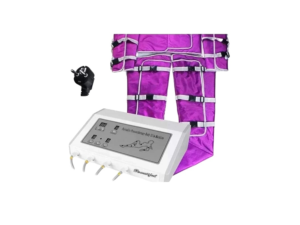 Traje de presoterapia para desintoxicación corporal, masaje de drenaje linfático, ajuste cómodo, enchufe UE de 220 V OEM